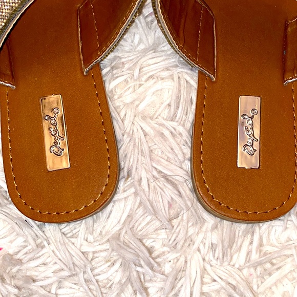 Qupid Studded Sandals - Picture 4 of 5